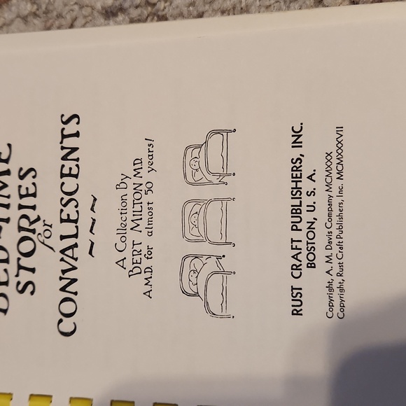 Vintage Lot of 5 Rust Craft Get Well Booklets 30's & 40's - Picture 4 of 16